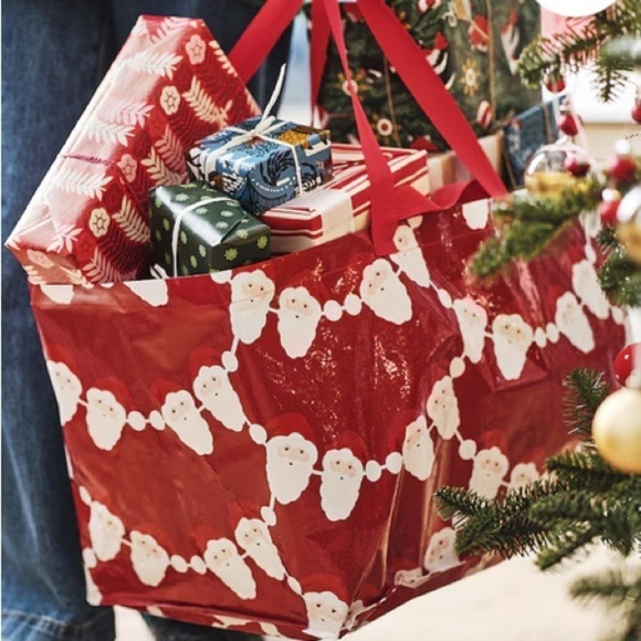 IKEA large Santa Claus shopping bag NWT - Picture 2 of 7